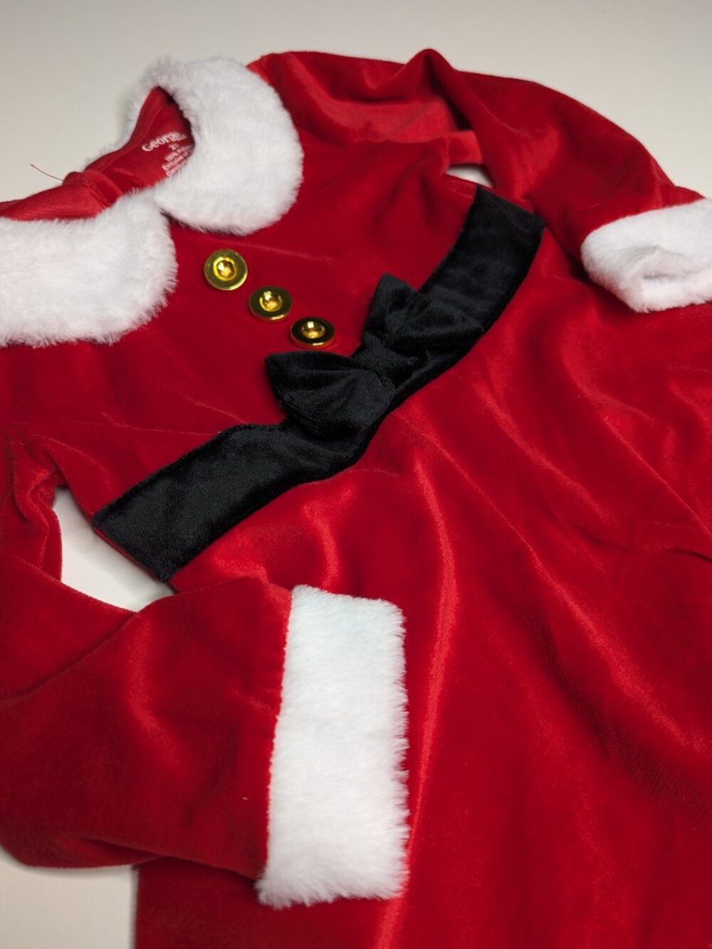 George Toddler Santa Dress - Picture 3 of 4